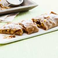 Strudel integrale di farro e mele renette