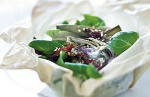 Crispy Baskets with Artichokes